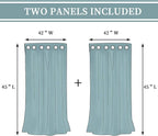 BGment Baby Pink 100% Blackout Curtains - Image 6
