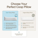 Coop Home Goods Cool+ Adjustable Cooling Body Pillow, Cooling Gel Memory Foam & - Image 9