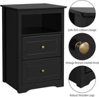 Yaheetech Tall Nightstands Set of 2 - Image 7