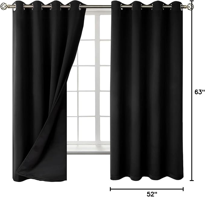 BGment Thermal Insulated 100% Blackout Curtains - Image 9