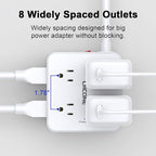 10Ft Surge Protector Power Strip - Image 4