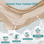 Cooling Pregnancy Pillows for Sleeping, Down Alternative, Removable Cover - Image 6