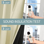 BGment Short 100% Blackout Curtains - Image 5
