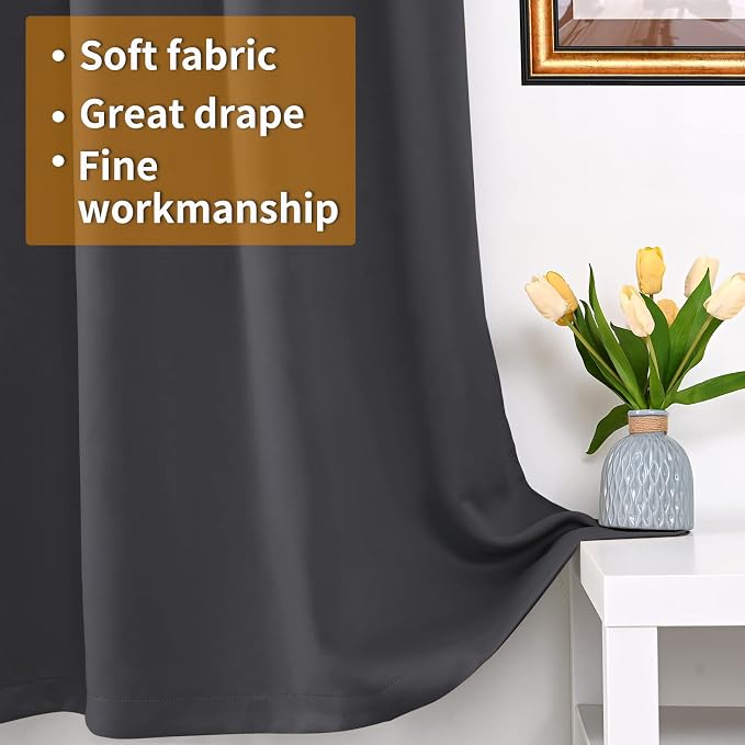 YoungsTex Insulated 100% Blackout Curtains - Image 6