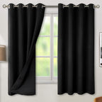 BGment Thermal Insulated 100% Blackout Curtains by BGment