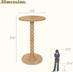 Fultyle Small Side Table, Drink Table - Image 3