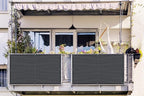 LOVE STORY 3' x 7' Balcony Privacy Screen Cover - Image 6