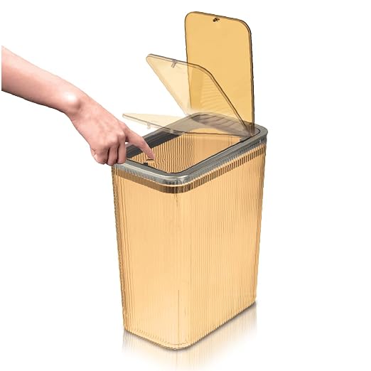 Glad Bathroom Trash Can, 2.6 Gallon - Image 3