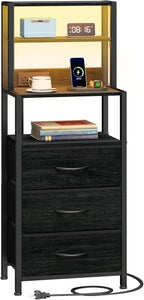 Night Stand, Tall Nightstand - Image 9