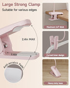 CUHIOY Rechargeable Clip on Reading Light - Image 5