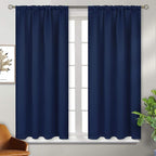 BGment Navy Blue Blackout Curtains 54 Inches Length - Image 7