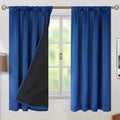 BGment Royal Blue Blackout Curtains by BGment