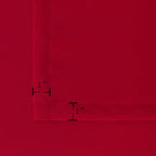 BGment Red Blackout Kitchen Curtains 45 Inches Length - Image 5