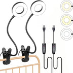 Foneso Desk Lamp Clip on Light, 48 LEDs USB Lamp by Foneso
