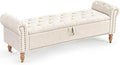 63” End of Bed Bench, Bedroom Bench by FurnilivingFurnitureforHome