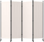 Room Divider 4 Panel Folding Screen Portable Wall - Image 9