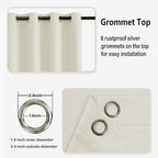 DWCN Blackout Curtains for Bedroom - Image 4