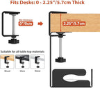 Univivi Under Desk Cable Management Tray, Cable Management, 32 inch, Under Desk - Image 7
