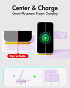 GETPALS Wireless Charger iPhone Charging Station - Image 7