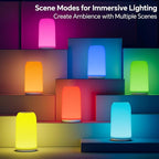 ROOTRO Cordless Table Lamps Rechargeable, Touch Lamp - Image 5