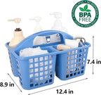 Portable Shower Caddy Basket Plastic Storage Basket - Image 6