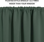 RYB HOME 54 inch Blackout Curtains - Image 6
