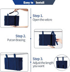 Bseash Bunk Bed Organizer, Bedside Caddy Hanging Bed Organizer Storage Bag - Image 5