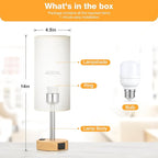 Bedside Table Lamp for Bedroom - Image 5