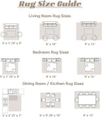 Runner Rug 2x6 Washable Rug, Vintage Boho Medallion Hallway Runner Non-Slip - Image 8