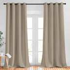 NICETOWN Taupe Blackout Curtains by NICETOWN