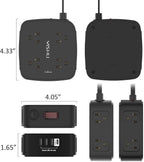 6 Ft Surge Protector Power Strip - Image 7