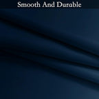 SimpleHome Ombre Blue to Grey White Curtains - Image 7