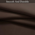 SimpleHome Ombre Gradient Brown White to Gray Curtains - Image 7