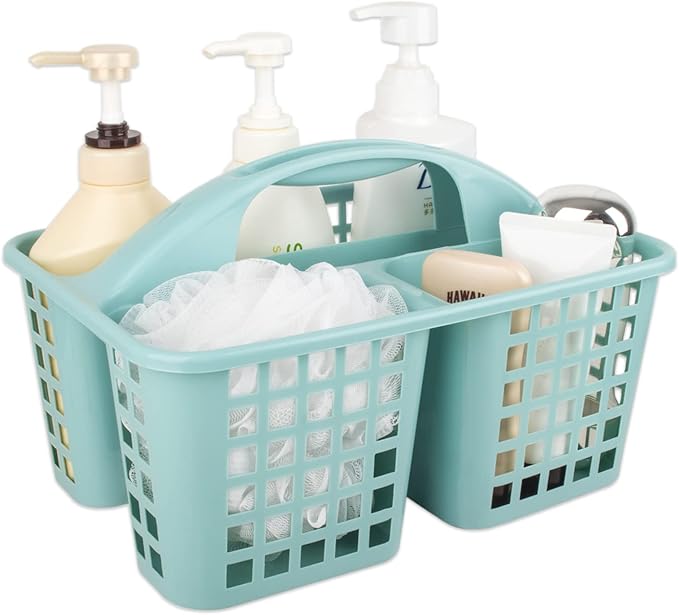 Portable Shower Caddy Basket Plastic Storage Basket by JiatuA
