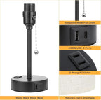 Small Bedside Table Lamp for Bedroom - Image 5