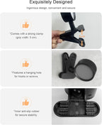 Clip on Light 5000mAh Rechargeable Battery, Clamp Reading Light - Image 3