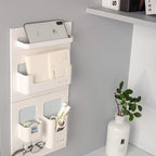 Bedside Shelf - Stick On Wall Mounted Bed Room, Office Adhesive Floating - Image 6