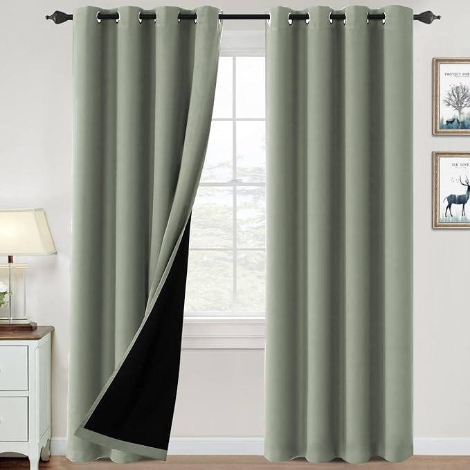 H.VERSAILTEX 100% Blackout Curtains by HVERSAILTEX