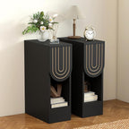 weselon Narrow Nightstand, Slim Bedside Table - Image 9