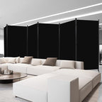 Room Divider 6FT Folding Privacy Screens, 6 Panel Partition Room Dividers | - Image 4