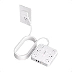 TESSAN 15Ft Grey Extension Cord by TESSAN