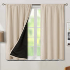 BGment Champagne Blackout Curtains by BGment