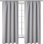 BGment Rod Pocket Room Darkening Curtains 63 Inches Long - Image 7