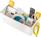 2 Pack Bedside Organizer Hanging Caddy, Bunk Bed Shelf Plastic Storage Basket - Image 3