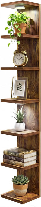 Fixwal 7 Tier Wall Shelf with LED Lights by Fixwal