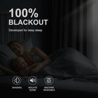 NICETOWN 100% Blackout Curtains - Image 2