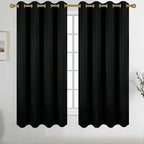 Diraysid Black Grommet Blackout Curtains by Diraysid%2C+refresh+your+life
