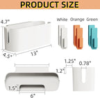 Bedside Organzier Caddy Hanging, Plastic Bunk Bed Shelf - Image 5