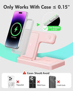 GETPALS Wireless Charger iPhone Charging Station - Image 3