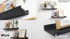 Black Floating Shelves for Wall Decor, 30 in Shelf - Image 4
